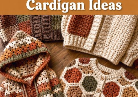 Crochet Autumn Cardigan Ideas