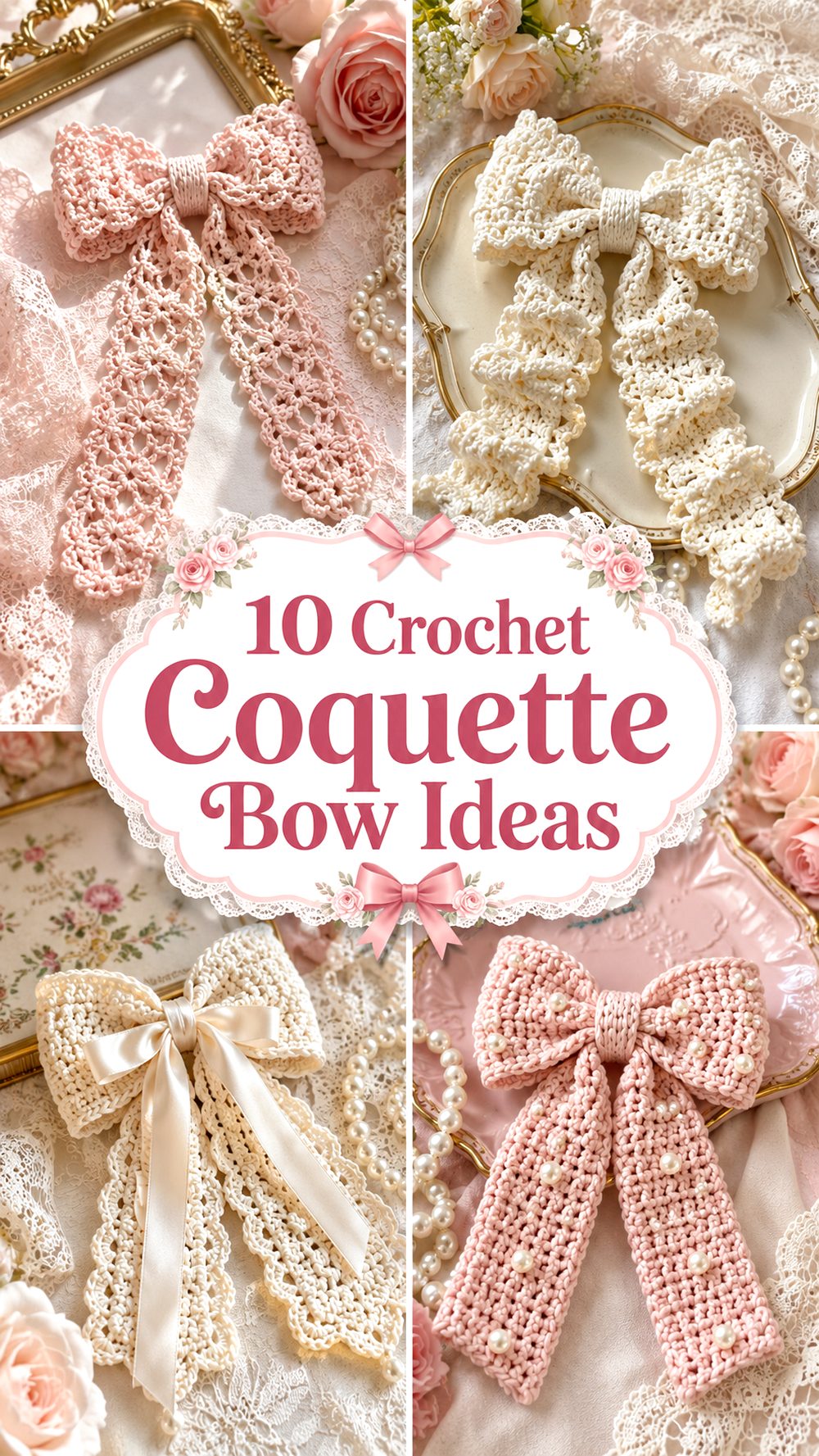 Crochet Coquette Bow Ideas