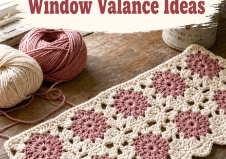 Crochet Cottage Window Valance Ideas