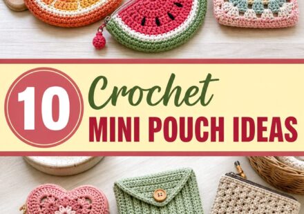 Crochet Mini Pouch Ideas
