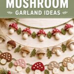 Crochet Mushroom Garland Ideas