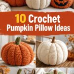 Crochet Pumpkin Pillow Ideas