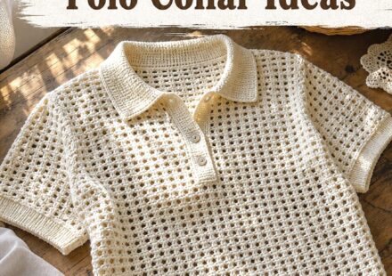 Crochet Retro Polo Collar Ideas