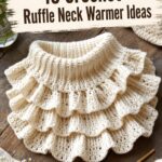 Crochet Ruffle Neck Warmer Ideas