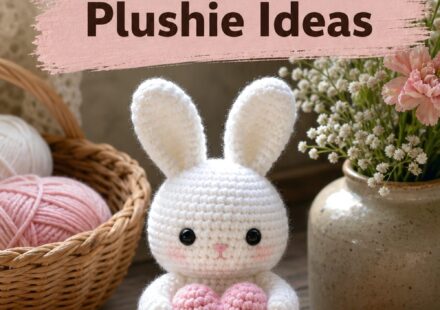Crochet Snow Bunny Plushie Ideas