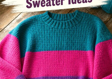Crochet s Colorblock Sweater Ideas