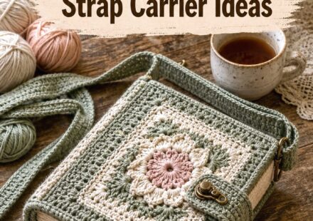 Crochet Book Strap Carrier Ideas