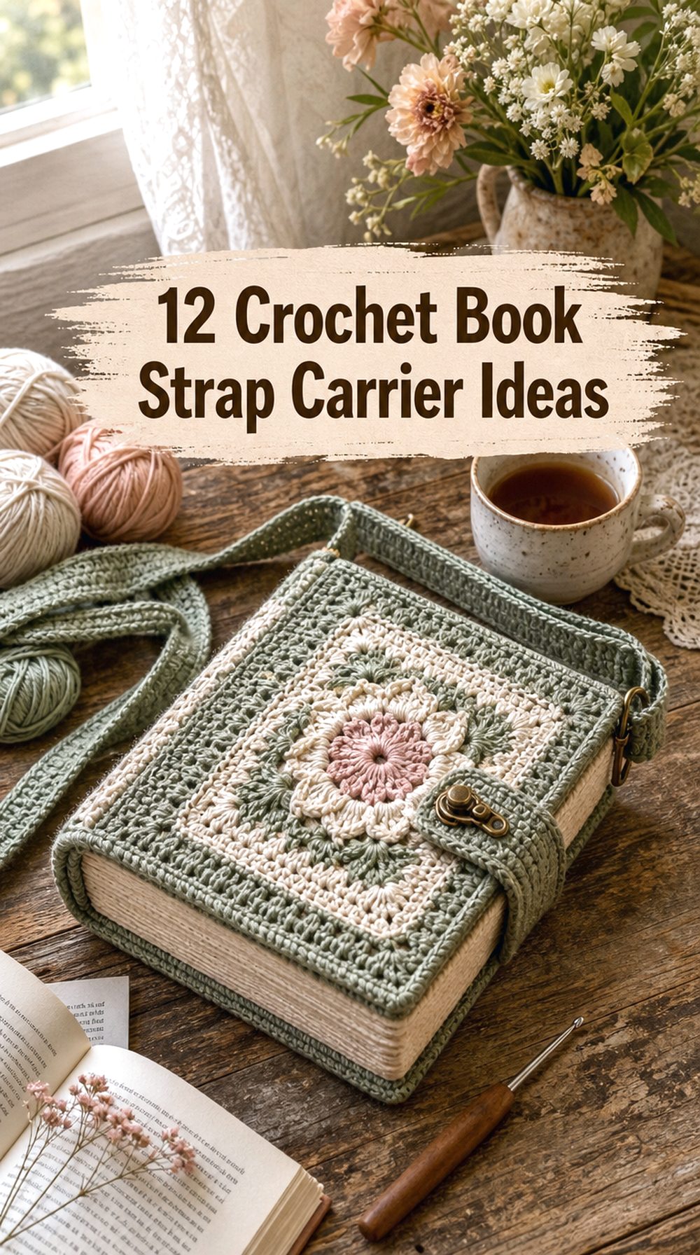 Crochet Book Strap Carrier Ideas