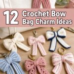 Crochet Bow Bag Charm Ideas