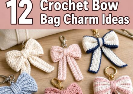 Crochet Bow Bag Charm Ideas