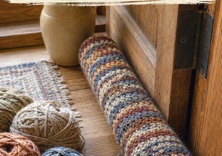 Crochet Door Hinge Draft Pad Ideas