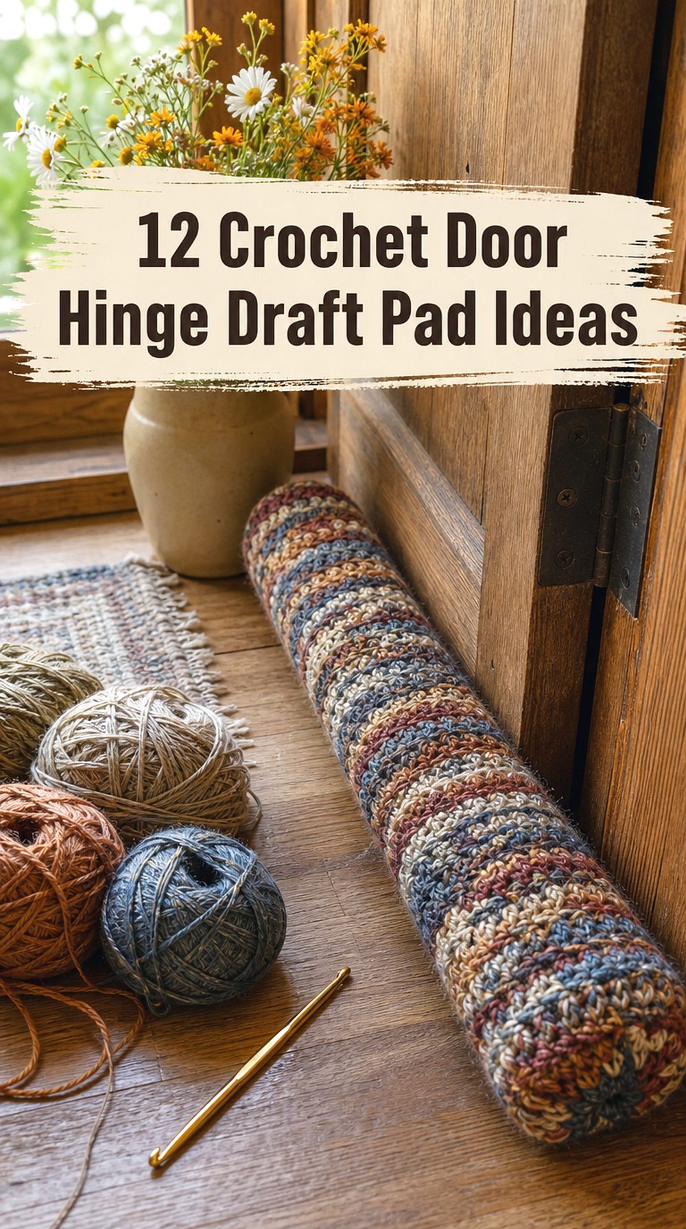 Crochet Door Hinge Draft Pad Ideas