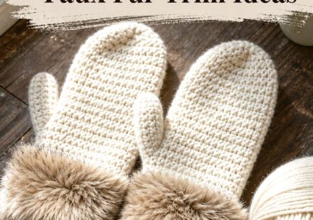 Crochet Faux Fur Trim Ideas