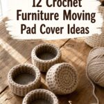 Crochet Furniture Moving Pad Cover Ideas