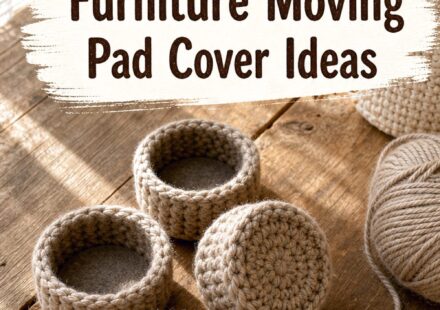 Crochet Furniture Moving Pad Cover Ideas