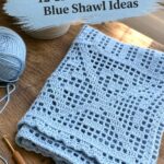 Crochet Glacier Blue Shawl Ideas