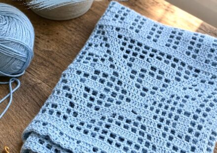 Crochet Glacier Blue Shawl Ideas