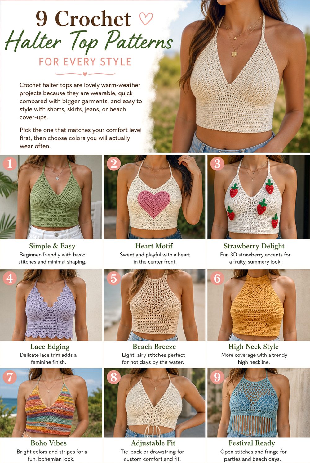 Crochet Halter Top Ideas