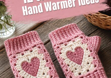 Crochet Heart Hand Warmer Ideas