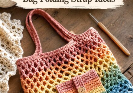 Crochet Reusable Bag Folding Strap Ideas