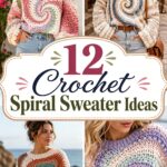 Crochet Spiral Sweater Ideas