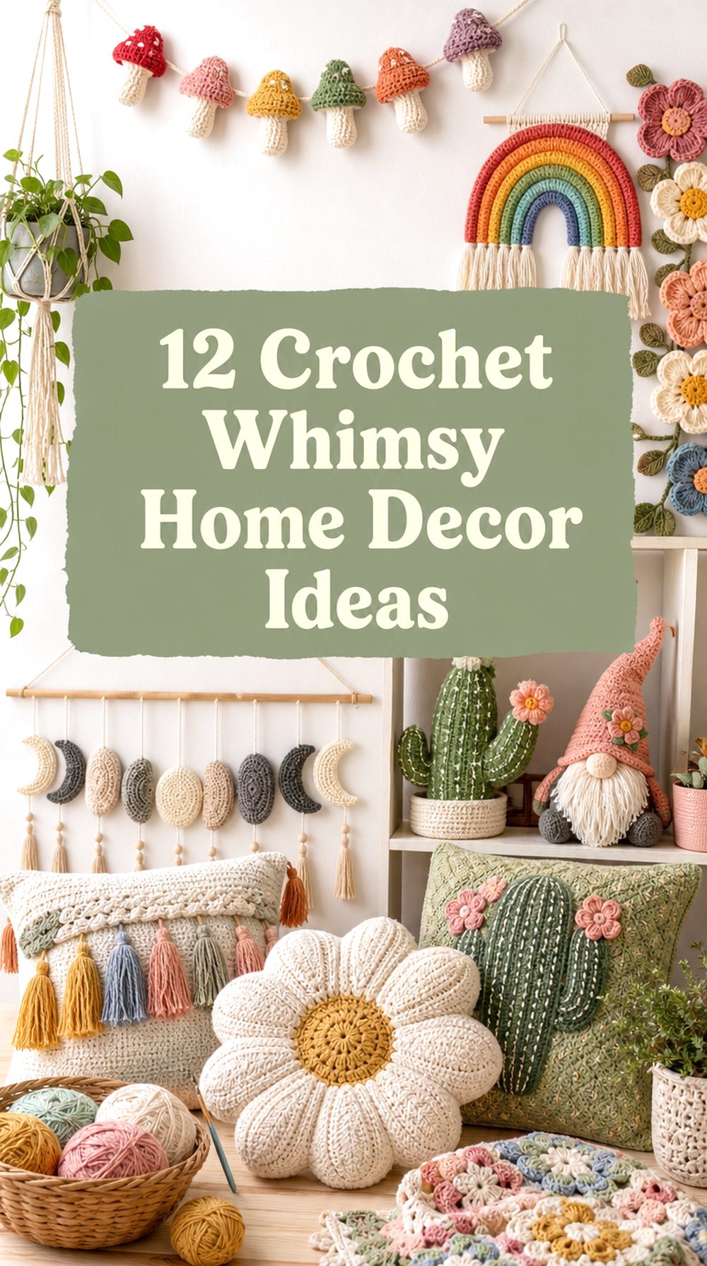 Crochet Whimsy Home Decor Ideas