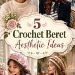 Crochet Beret Aesthetic Ideas