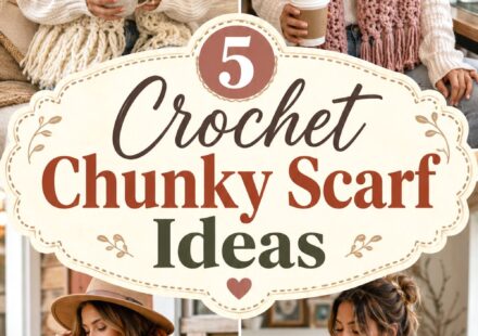 Crochet Chunky Scarf Ideas