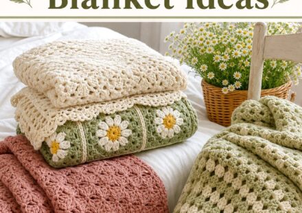 Crochet Cottagecore Blanket Ideas
