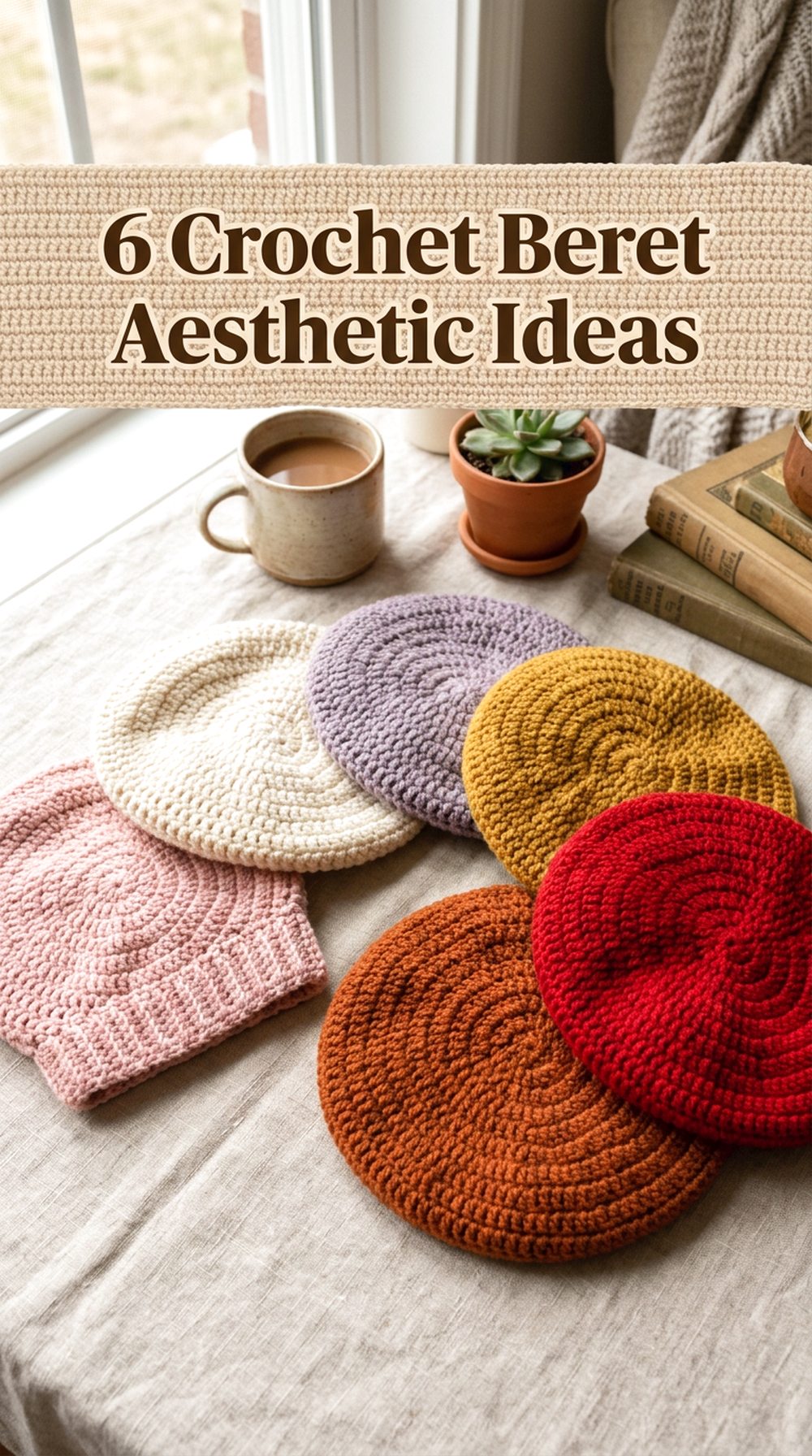 Crochet Beret Aesthetic Ideas