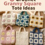 Crochet Granny Square Tote Ideas