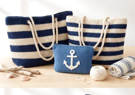 Crochet Sailorcore Bag Ideas
