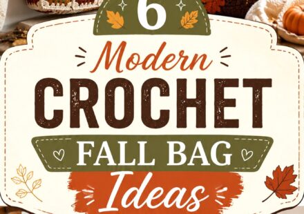 Modern Crochet Fall Bag Ideas