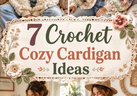 Crochet Cozy Cardigan Ideas