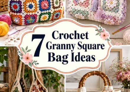 Crochet Granny Square Bag Ideas