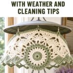 Crochet Bird Feeder Rain Hood Ideas with Weather and Cleaning Tips