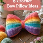 Crochet Bow Pillow Ideas