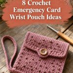 Crochet Emergency Card Wrist Pouch Ideas