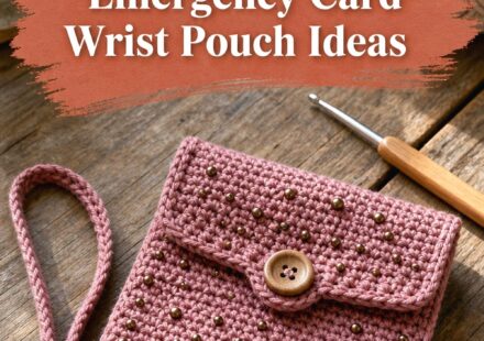 Crochet Emergency Card Wrist Pouch Ideas