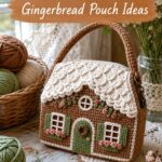 Crochet Gingerbread Pouch Ideas