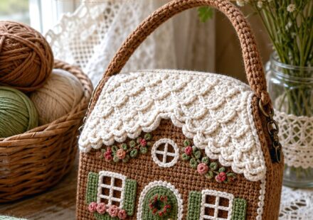 Crochet Gingerbread Pouch Ideas