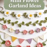 Crochet Mini Flower Garland Ideas