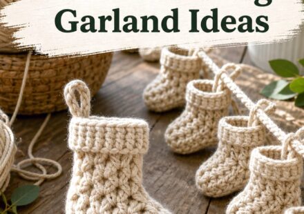 Crochet Mini Stocking Garland Ideas