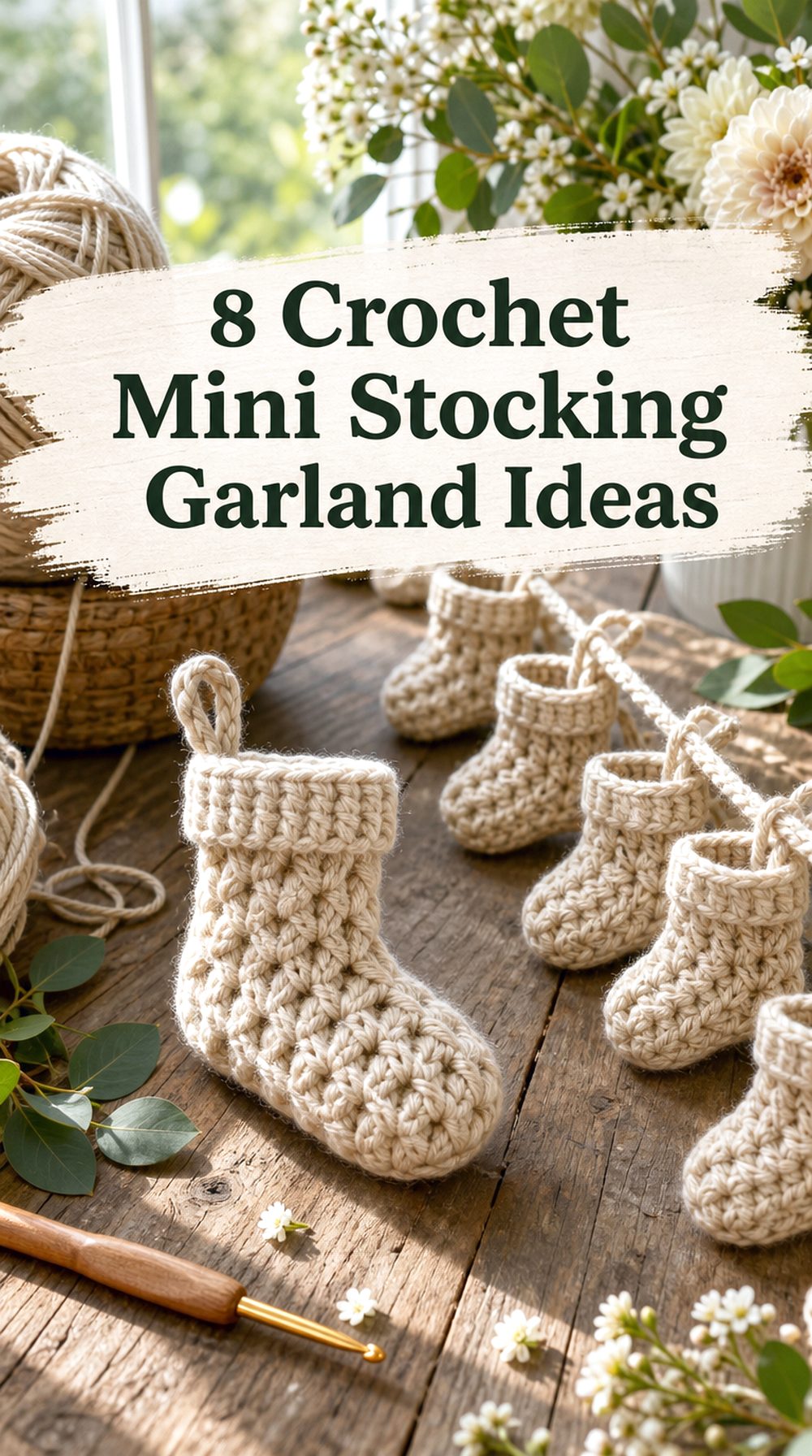 Crochet Mini Stocking Garland Ideas