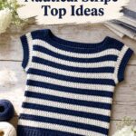 Crochet Nautical Stripe Top Ideas