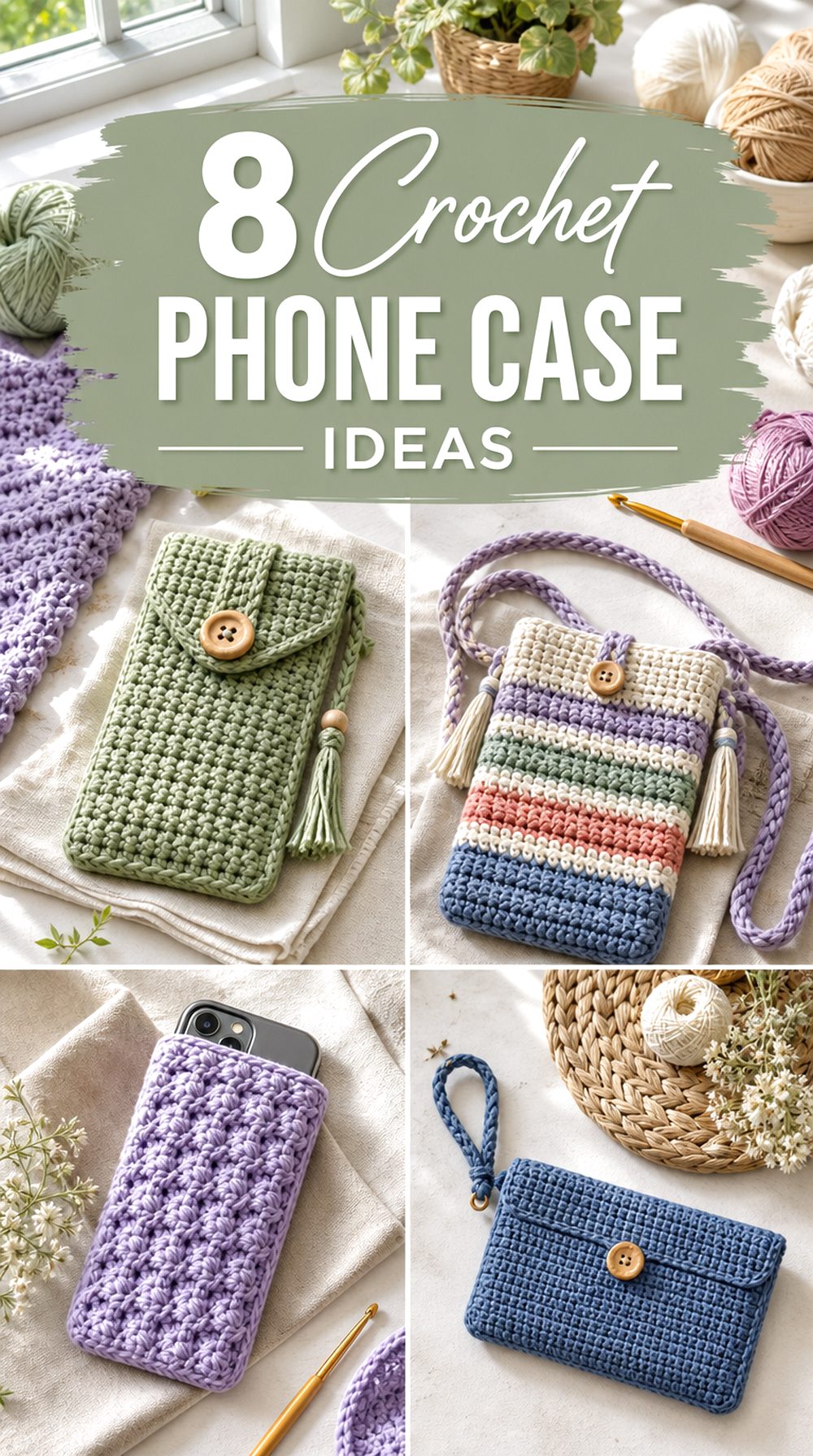 Crochet Phone Case Ideas