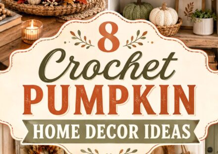 Crochet Pumpkin Home Decor Ideas