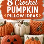 Crochet Pumpkin Pillow Ideas
