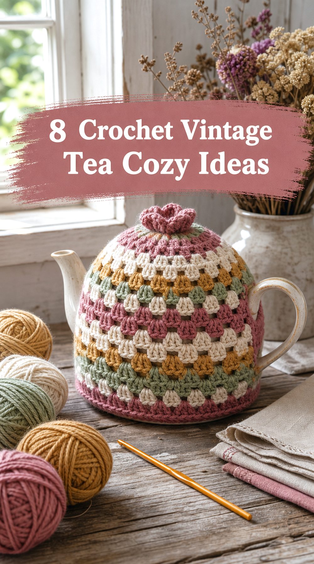 Crochet Vintage Tea Cozy Ideas