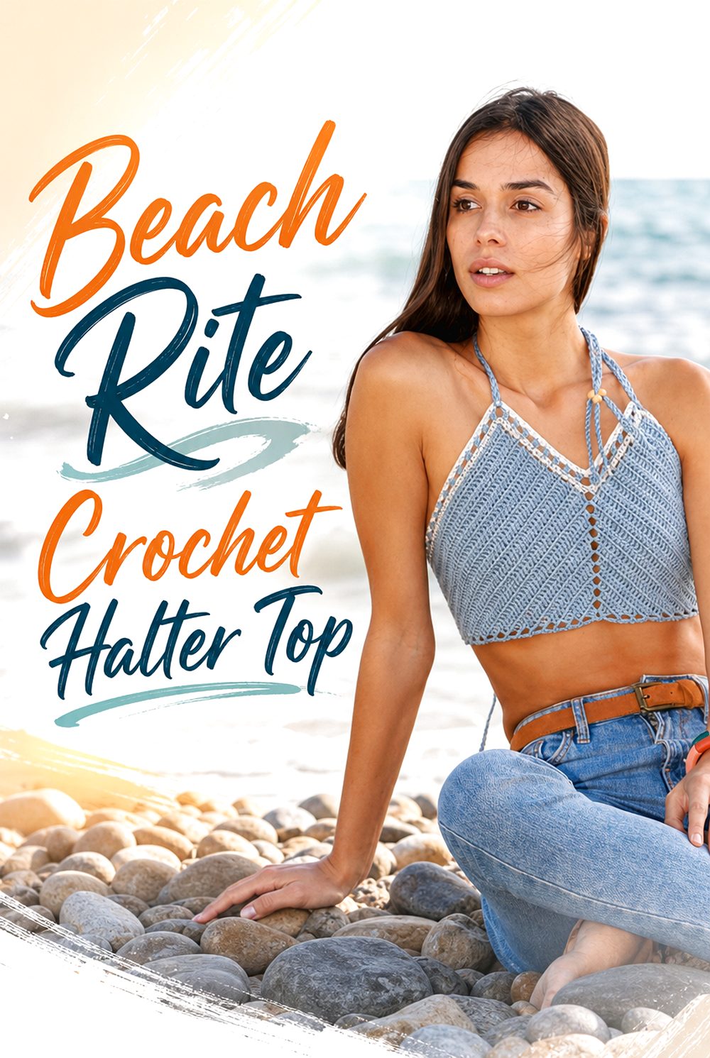 Beach Rite Crochet Halter Top